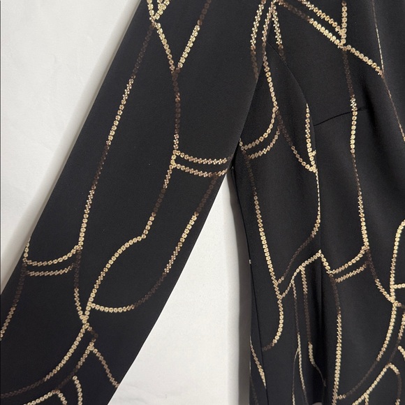 NWOT Joseph Ribkoff 2pc twin set ornate abstract pattern jacket tank sz 12 - Picture 10 of 13